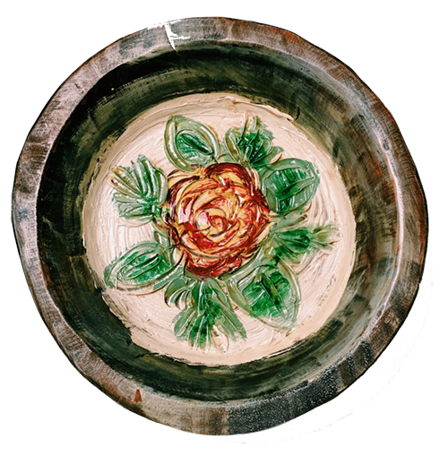 caroline's plate
